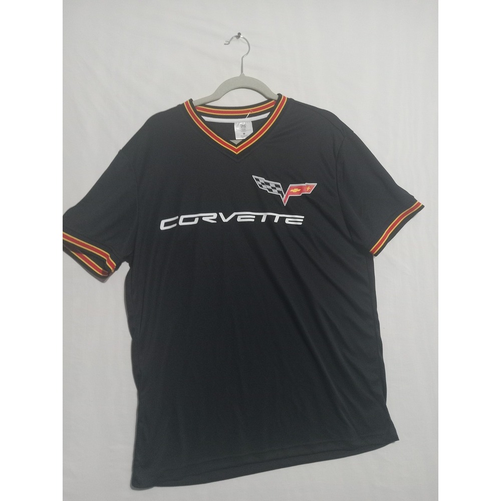 Corvette Official GM Black Corvette Racing Jersey Size Medium